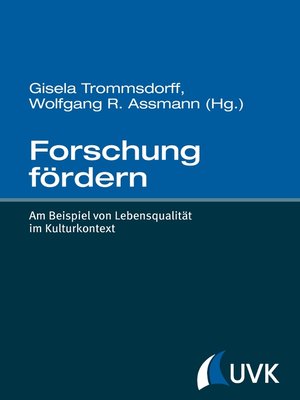 cover image of Forschung fördern